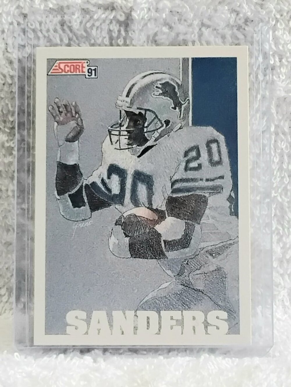 5/$20 Mint 1991 Score Barry Sanders Team MVP NFL Card 637!!